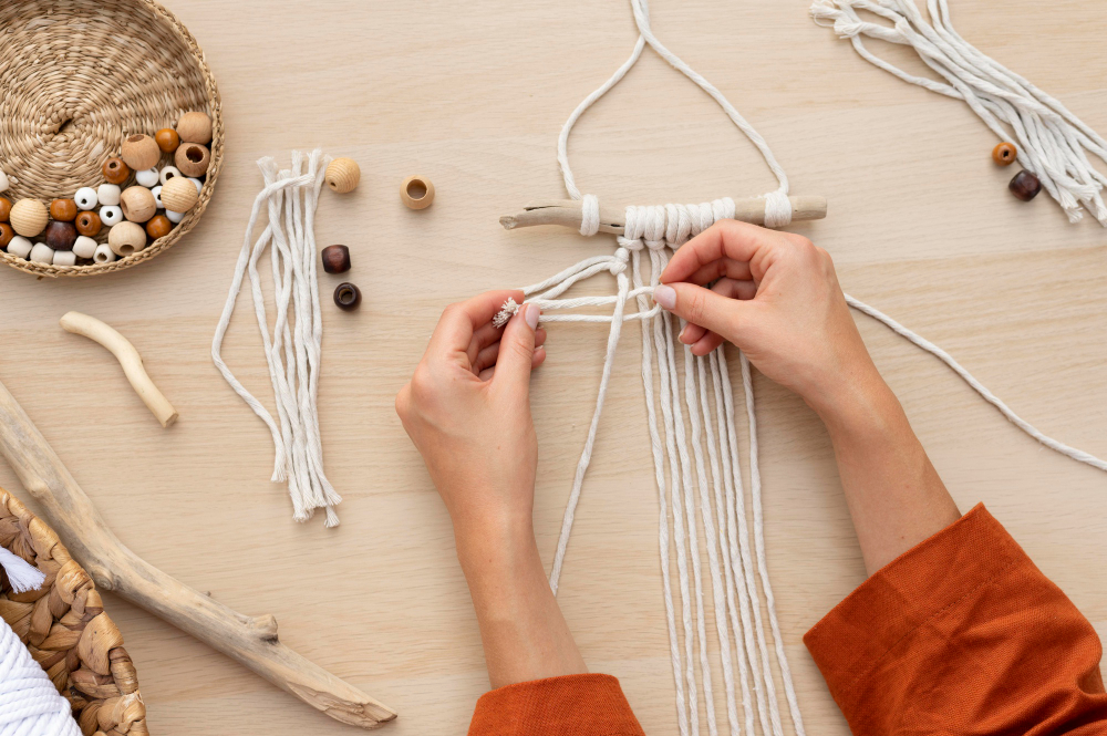 Membuat macrame