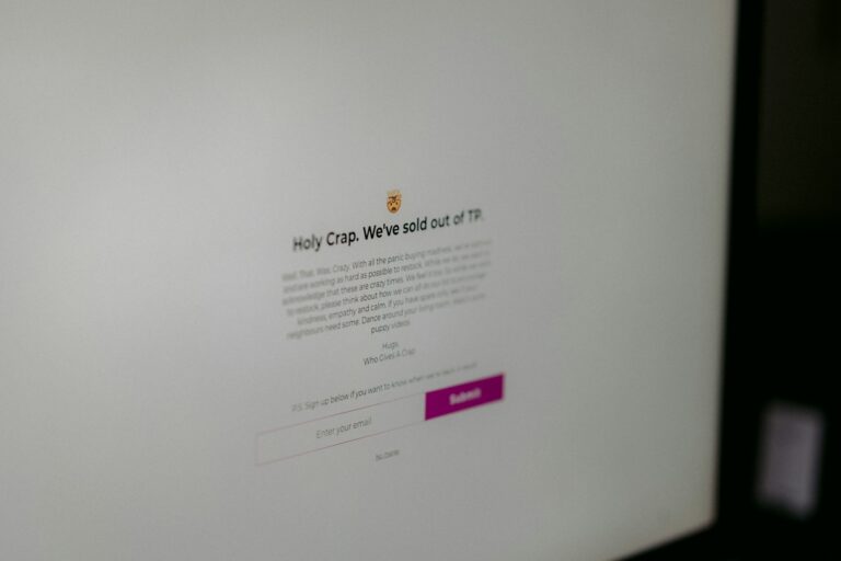 website error